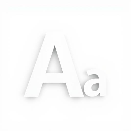 An accessibility icon representing adjustable font sizes.