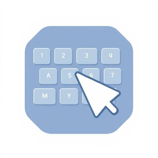 An accessibility icon representing keyboard navigation.