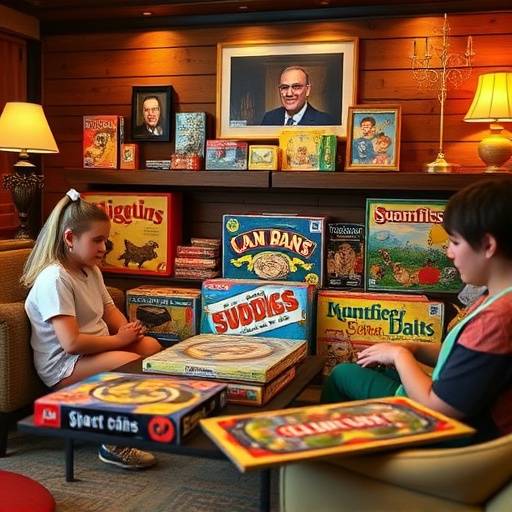 Collection of Board Games for family entertainment