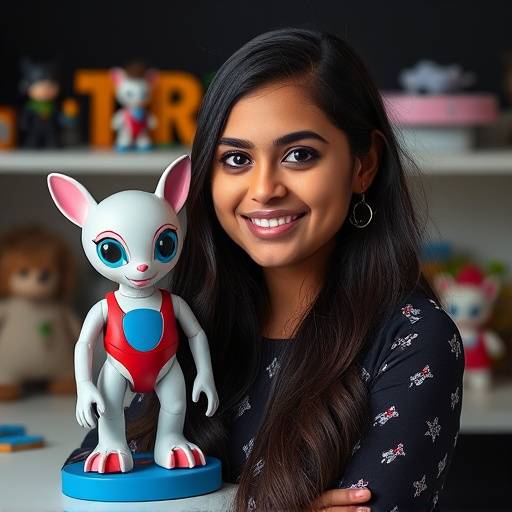 Photo of Aaliyah Patel, Lead Toy Designer at Wonderland Toys
