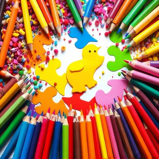 Set of Colouring books and crayons